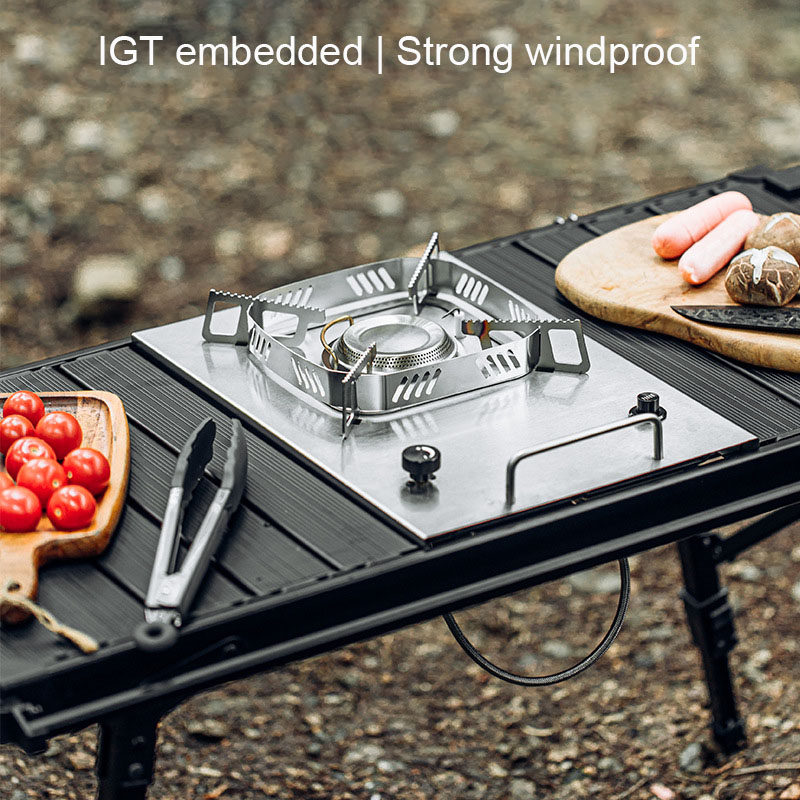 1PC Portable IGT Table Gas Sto - đánh giá và giá Outdoor Camping Cooking Table