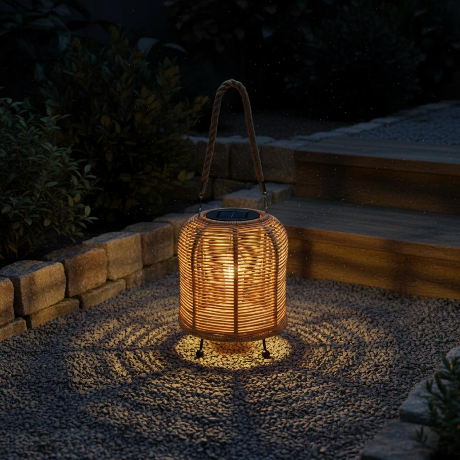Handwoven Solar Lantern Warm L - đánh giá và giá Outdoor Camping Lantern