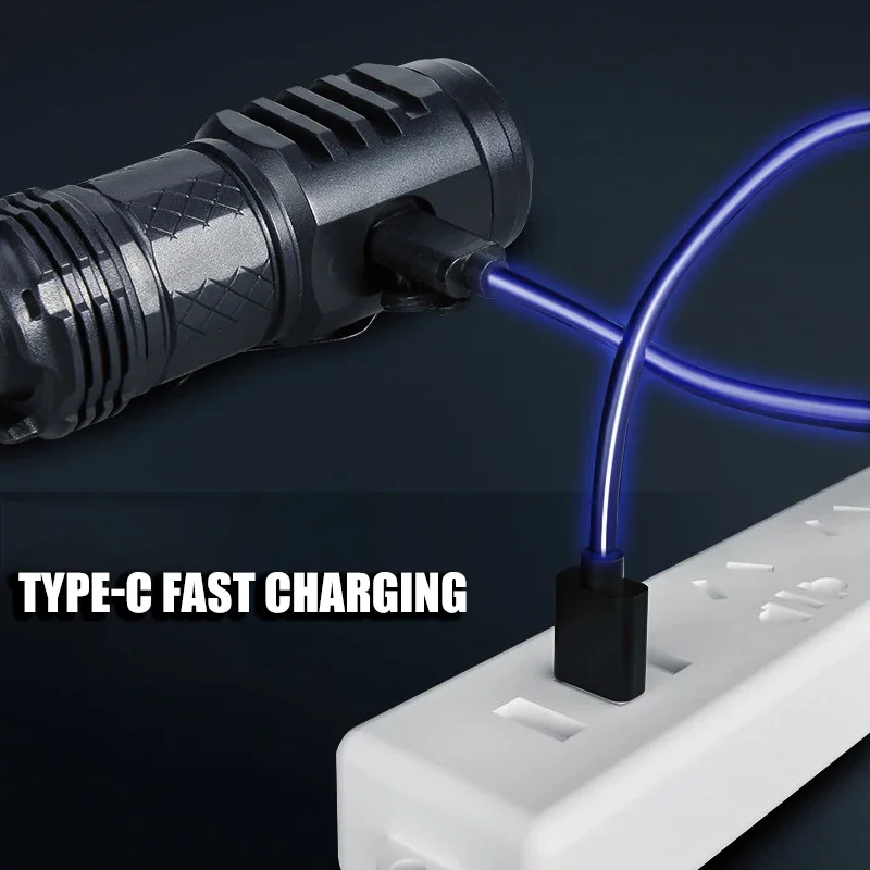 High Strong Power LED Flashlig - đánh giá và giá Outdoor Camping Glamping
