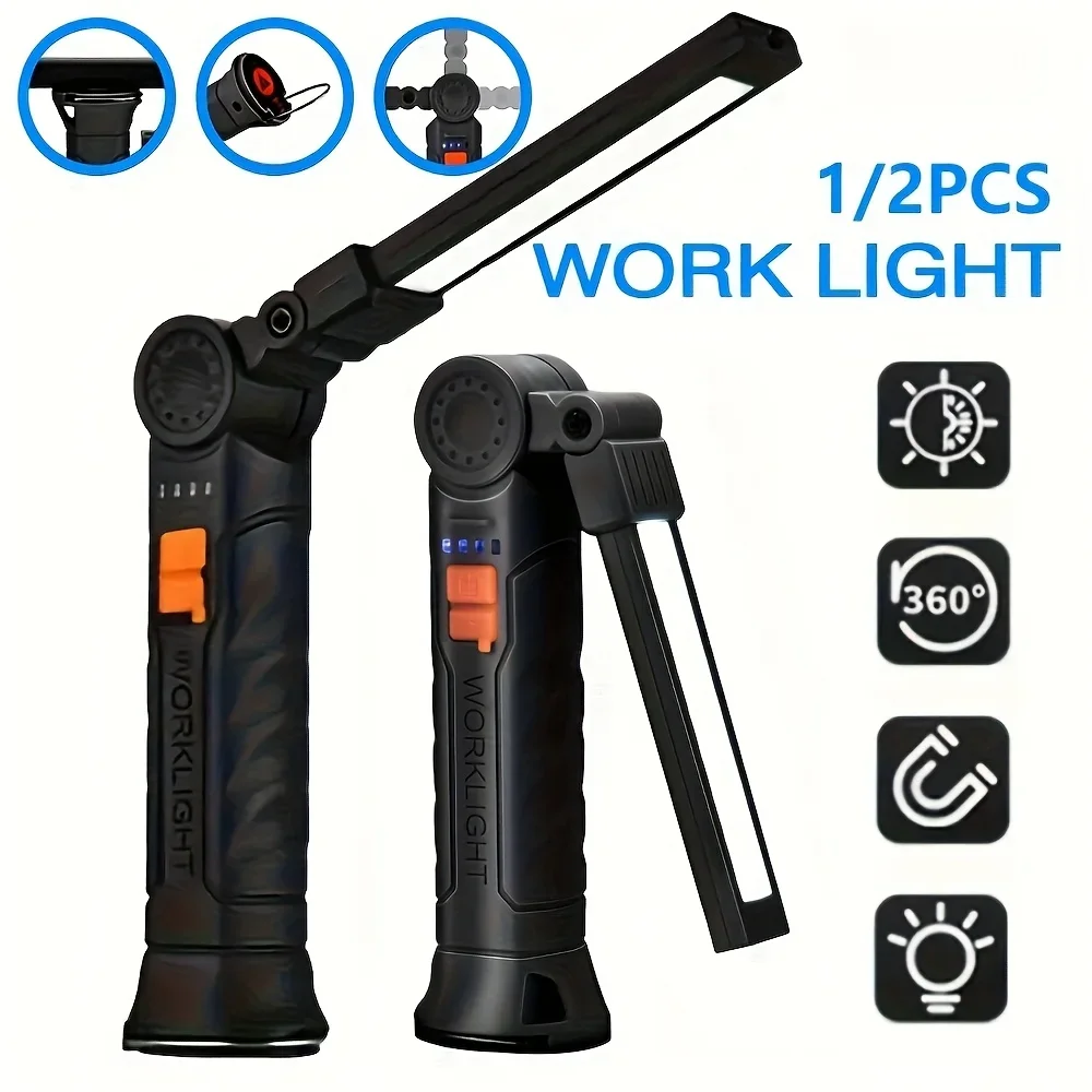 Portable COB LED Flashlight Re - đánh giá và giá Outdoor Camping Glamping