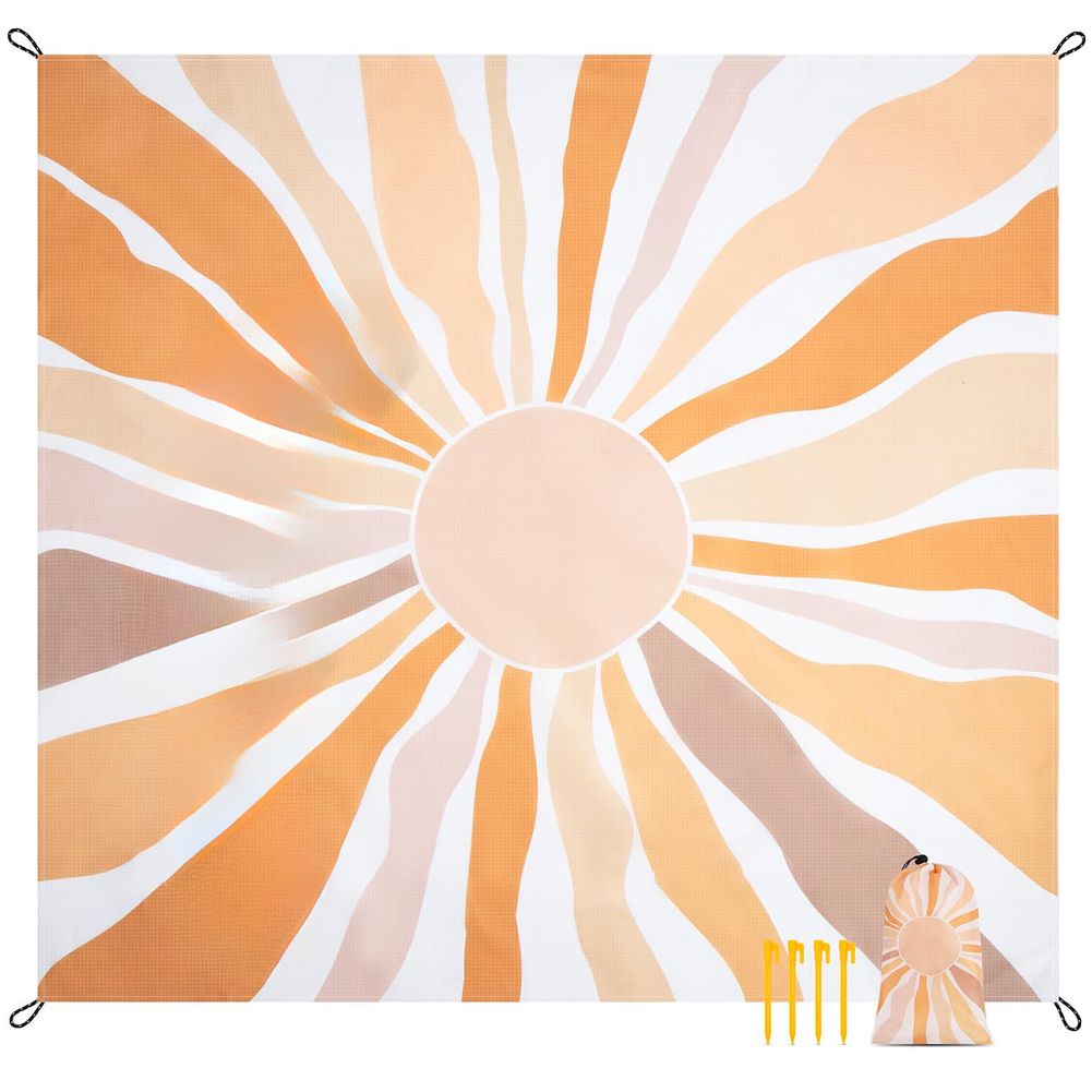 Waterproof Striped Beach Mat f - đánh giá và giá Outdoor Camping Activities For Adults