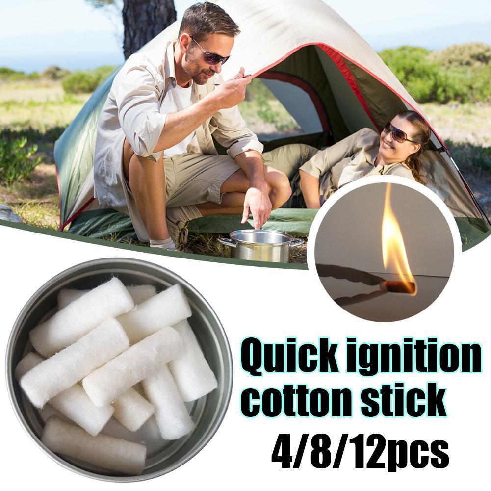 12pcs Outdoor Camping Paraffin - đánh giá và giá Outdoor Camping Essential Gear