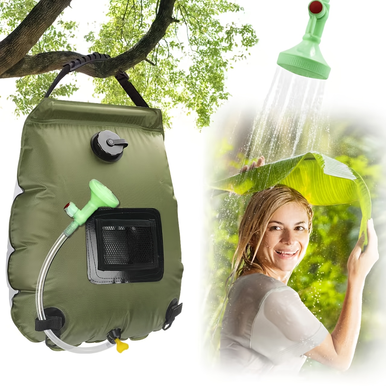 Portable 20L Solar Shower Deta - đánh giá và giá Outdoor Camping Essential Gear