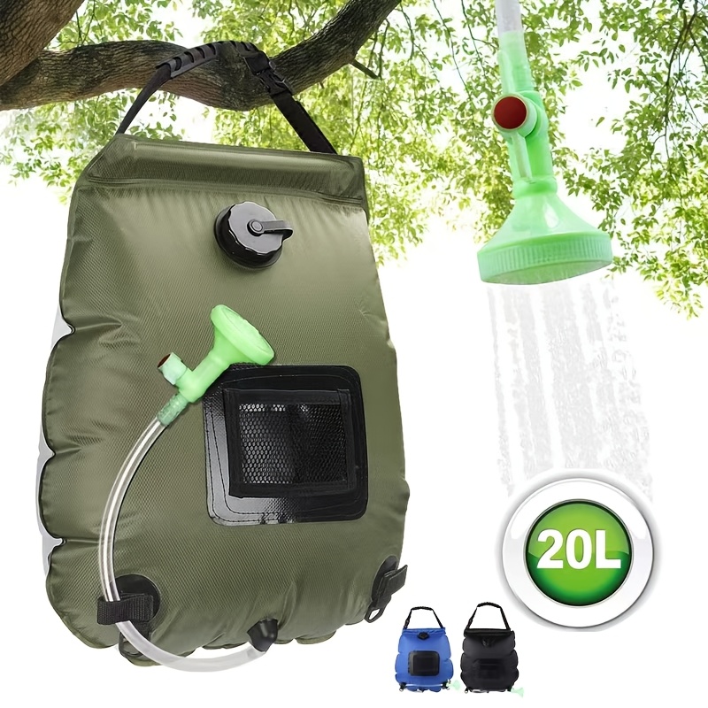 Portable 20L Solar Shower Deta - đánh giá và giá Outdoor Camping Essential Gear