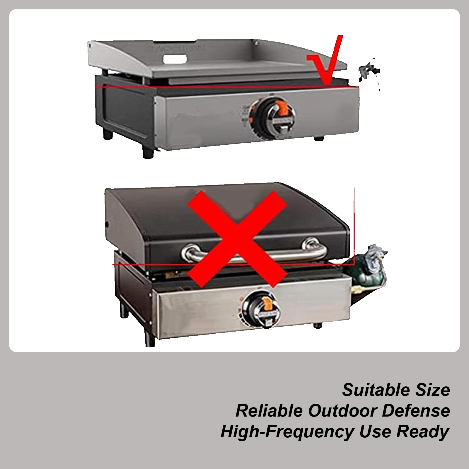 Grilling Cover Heavy Duty Wate - đánh giá và giá Outdoor Camping Cooking Table